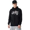 New Era MLB Retro Grphc OS Hoody Neyyan Blkwhi New York Yankees Felpa con Cappuccio Uomo (Pacco da 1)