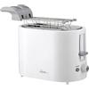 Ardes ARTOAST01 - Tostapane compatto bianco, potenza 700W, design elegante e funzionale