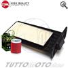 HIFLO Filtro aria + Filtro olio SYM Maxsym 400 2011 2012 2013 2014 2015 2016 2017 KIT