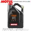 MOTUL 4 Litri Olio Lubrificante Motore MOTUL 7100 10W-40 100% Sintetico Per Moto 4T