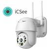 FOYU TELECAMERA WIFI PTZ 1080P IP66 ESTERNO ICSEE MOTORIZZATA IR NOTTE