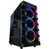 LC-POWER Case MidiTower ATX 709B nero USB3.0/Audio senza rete SolarSystemX
