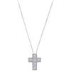 Bliss Collana Croce Bliss Etoile 20111484 Necklace Oro Bianco Diamanti