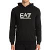 Ea7 Emporio Armani Felpa da Uomo con Cappuccio Visibility Nera Taglia S Cod 6...