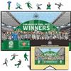 Iconic Puzzles - Newcastle United FC, Carabao Cup Champions 24/25, Puzzle di Legno con licenza ufficiale, 100% sostenibile, regalo per adulti e bambini, taglia S, 150 Pcs