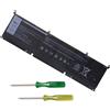 WoskjXas 69KF2 Batteria Sostitutiva per Dell XPS 15 9500 9510 Alienware M15 M17 R3