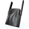 ROCKSPACE AC1200 Ripetitore Wifi Wireless 1200 Mbps Dual Band