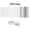 Aluminum Gutter Guard Protezione grondaia in alluminio rete protezione foglie efficiente per grondaie