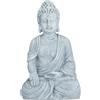 Statua Zen Del Buddha Seduto XL, 40 Cm, Feng Shui, per Esterni, Da Giardino, Dec