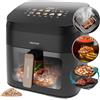 Friggitrice Ad Aria 8.5 Litri - Air Fryer Cecofry&Grill Smokin' 8500. 2200W, Pia