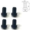 Hotpoint Ariston Scholtes Whirlpool Kit 4 gommini griglia piano cottura cucina Hotpoint Ariston Scholtes Whirlpool
