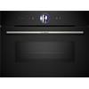 Bosch Forno Microonde da Incasso Combinato con Grill 45 lt 900W Nero CMG7761B1