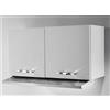 Galvamet SLIVER 90 0ISLV090A865 Cappa Incasso Anticondensa Inox 635 m3/h 90x30