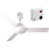 Vortice VENTILATORE SOFFITTO VORTICE 61752 NORDIK EVOLUTION R 140/56" COMANDO MURO 12955
