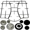 Hotpoint-Ariston Kit rinnovo completo griglie + spartifiamma per cucina Hotpoint Ariston PH640MST