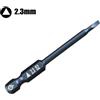 Cacciavite Punta Triangolo Ampio Con 1pc 65mm Scuro Drill Elettrico Magnetic