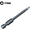Cacciavite Punta Triangolo Ampio Con 1pc 65mm Scuro Drill Elettrico Magnetic