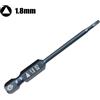 Cacciavite Punta Triangolo Ampio Con 1pc 65mm Scuro Drill Elettrico Magnetic