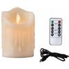 Candela a LED con Fiamma Oscillante Luce Calda Candela a LED per Natale, Chiesa