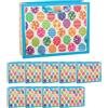 Idena 90546 - Sacchetti regalo Palloncino, 10 pezzi, sacchetti regalo nelle dimensioni 28,5 x 37 x 10,6 cm, sacchetti di carta con motivo colorato di compleanno