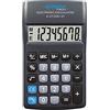 DONAU Calcolatrice DONAU TECH/K-DT2087-01 a 8 cifre/180 x 90 x 19 mm/colore: nero/calcolatrice con display a 8 cifre/funzionamento a batteria/design compatto