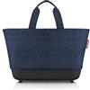 reisenthel Shoppingbasket Twist Navy - Compagno di spesa casual con elevata funzionalità