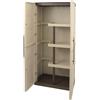ARMADIO PORTASCOPE CM.70X39X165H TORTORA