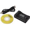 Professionale SCART A USB2.0 Adattatore Convertitore Video Audio Grabber per DVD
