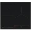 AEG TI63IQ30FZ - Piastra a induzione, 60 cm, 3 zone di cottura con ponte, sensore boil & fry, 3 livelli di intensità, funzione PowerBoost, sistema Hob2Hood, 7350 W, timer, colore: nero