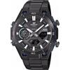 Casio Edifice Orologio Uomo Casio Edifice Sospensione Cronografo Bluetooth Solare Acciaio Nero
