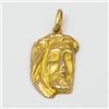 Gulino Gioielli Ciondolo oro giallo 18 kt Volto di Cristo/18kt yellow gold pendant A.22