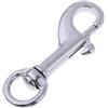 Acciaio Inossidabile Rotonda Eye Girevole Bolt Snap Hook 68 Millimetri