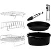 Does not apply Accessori per Friggitrice Ad Aria Cecofry Pack Accessories. Air Fryer Da 5 a 6,5