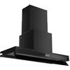 Silverline 3129.9.733.28 Cappa Filtrante Incasso Classe A Nero 635 m³/h 90 cm