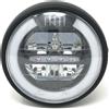 Does not apply Faro LED per Moto Da 16,5Cm | Luce Di Marcia Diurna Anabbagliante E Halo DRL | O