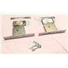 AGB SERRATURA GEMELLARE CR MM. 60 4 MANDATE CON ASTE PER PORTA (coppia)