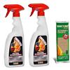 Faren- FIREGLASS -detergente efficace x vetroceramica(Fireglass 2pz+Diavolina24)