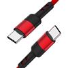 Cavo di linea data USB C maschio-maschio Durevole 60W 3A 3,8mm Od Cavo di