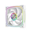 NOUA Lips Argb Ventola Pwm 120mm per Case Pc Computer 1800 Rpm Universale Bianco