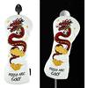 Copricapo in legno da golf Dragon, custodia protettiva per copricapo in legno da