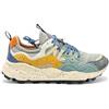 Flower Mountain Yamano 3 UNI suede grey petrol zucca 4D39 man new