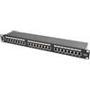 LC Power Pannello patch PPS6-1024-B 1U cat. 624xRJ-45