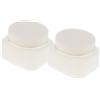 2pcs contenitore cosmetico di trucco crema crema balsamo vasi vasetti