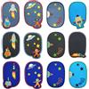 Yerozhui Set di 12 Toppe da Cucire Termoadesive per Bambini e Adulti - Patch Ricamate -