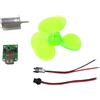 Mini generatore eolico in plastica, mini generatore verticale, giocattolo