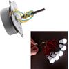 Mini generatore eolico in plastica, mini generatore verticale, giocattolo