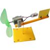 Mini generatore eolico in plastica, mini generatore verticale, giocattolo