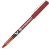 PILOT 12 Penne PILOT V5 ROLLER ROSSO a Inchiostro Liquido punta da 0.5 mm 1GEK