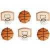 DECORA Soggetti Basket - Decorazione in zucchero per Dolci - canestro, pallone basket