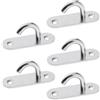 5pcs M5 gancio appendiabiti da parete in acciaio inossidabile con per